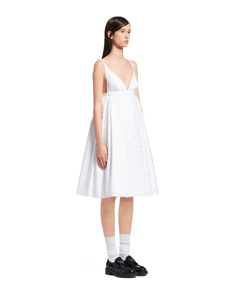 White Prada Dresses for Women 